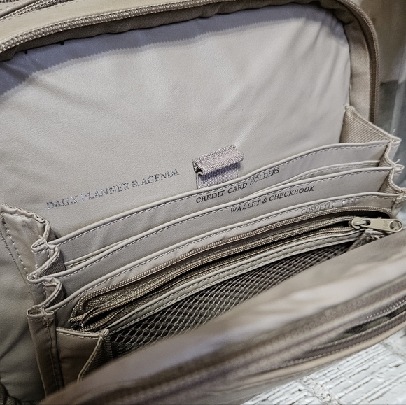 Leather Crossbody/Shoulder Bag Organizer - Picture 5 of 6